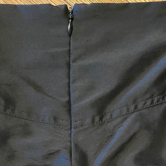 Areli 100% Silk Shantung Skirt Size 6 - Picture 2 of 7